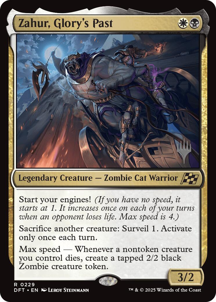 Zahur, Glory's Past (Promo Pack) [Aetherdrift Promos] | Cracking-Singles