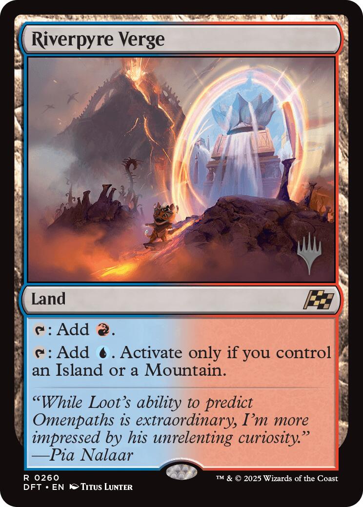 Riverpyre Verge (Promo Pack) [Aetherdrift Promos] | Cracking-Singles