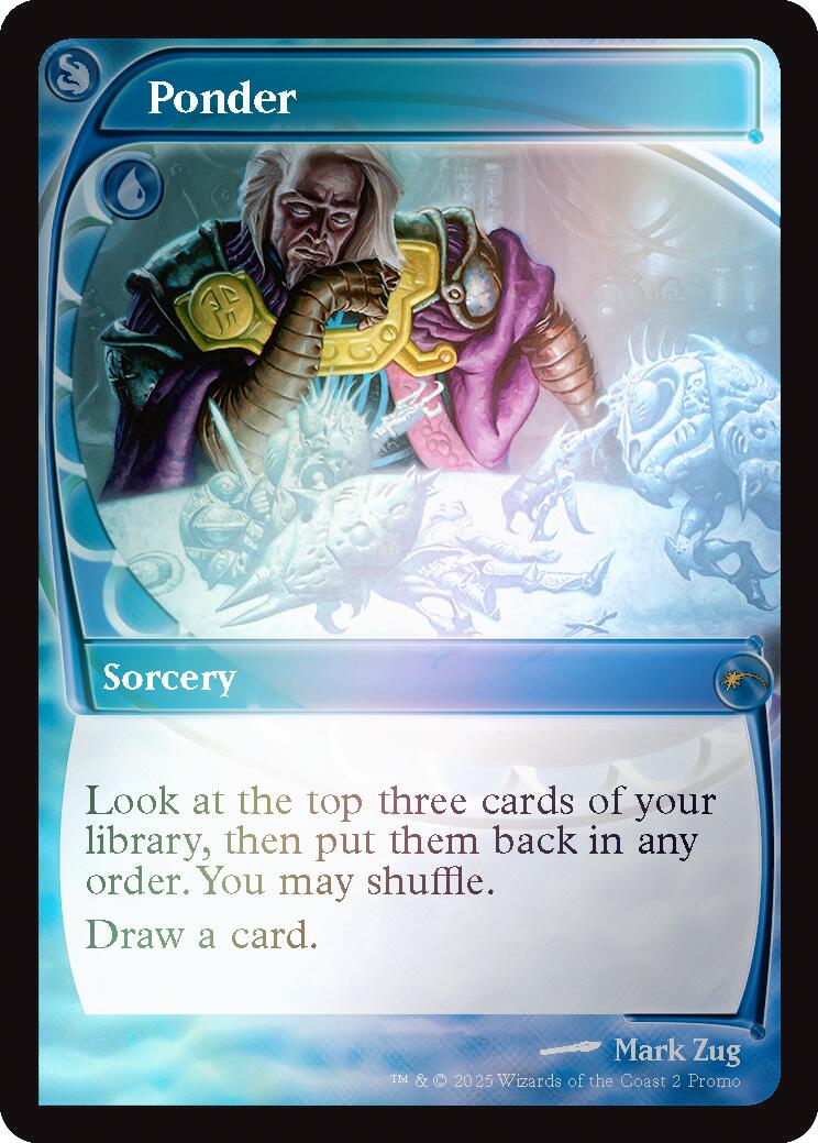 Ponder (Future Sight) [Secret Lair Drop Series] | Cracking-Singles