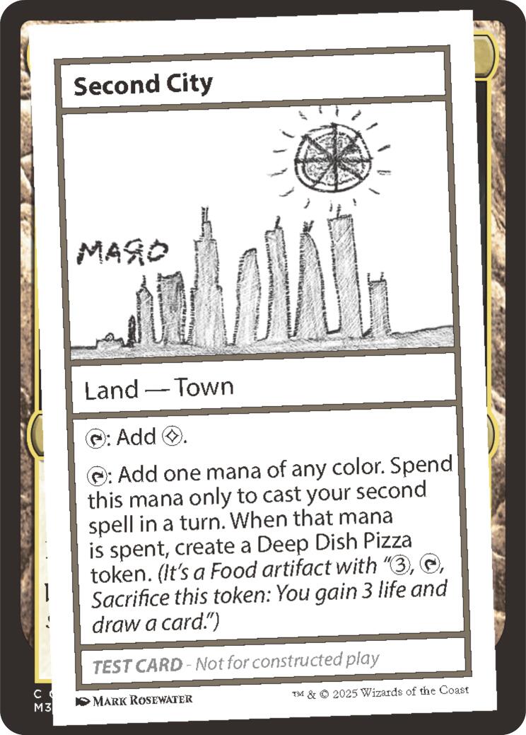 Second City [Secret Lair Drop Series] | Cracking-Singles