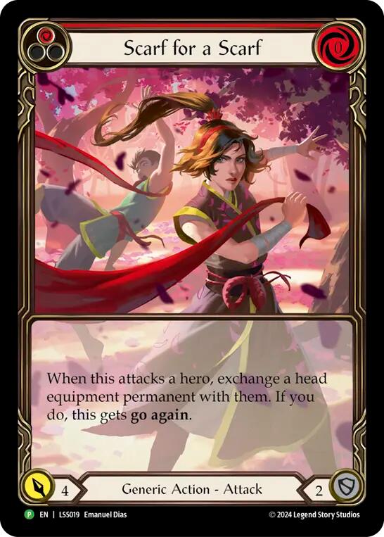 Scarf for a Scarf [LSS019] (Promo)  Rainbow Foil | Cracking-Singles