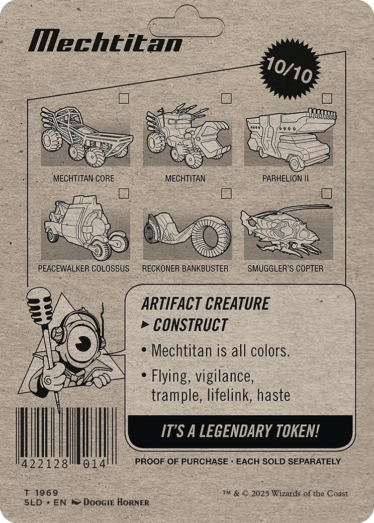 Mechtitan Token [Secret Lair Drop Series] | Cracking-Singles