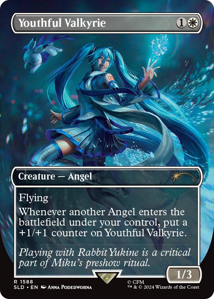 Youthful Valkyrie (Japanese) [Secret Lair Drop Series] | Cracking-Singles