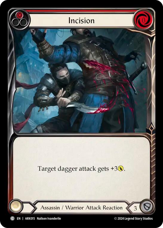 Incision (Red) [ARK015] (The Hunted Arakni Blitz Deck) | Cracking-Singles