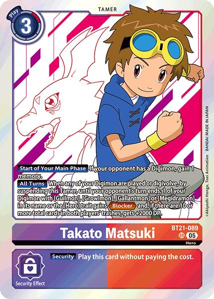 Takato Matsuki [BT21-089] [World Convergence] | Cracking-Singles