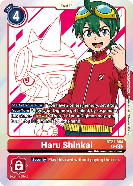 Haru Shinkai [BT21-084] [World Convergence] | Cracking-Singles