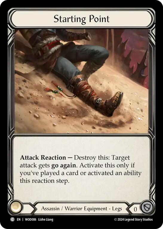 Starting Point [WOD006] (The Hunted Arakni, Web of Deceit Blitz Deck) | Cracking-Singles