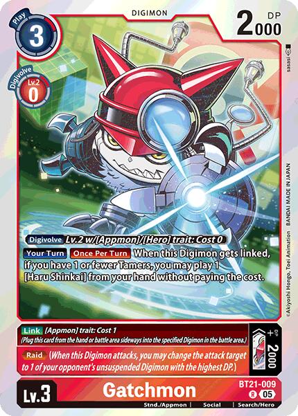 Gatchmon [BT21-009] [World Convergence] | Cracking-Singles