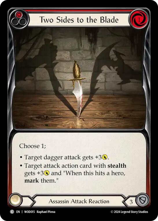 Two Sides to the Blade [WOD015] (The Hunted Arakni, Web of Deceit Blitz Deck) | Cracking-Singles