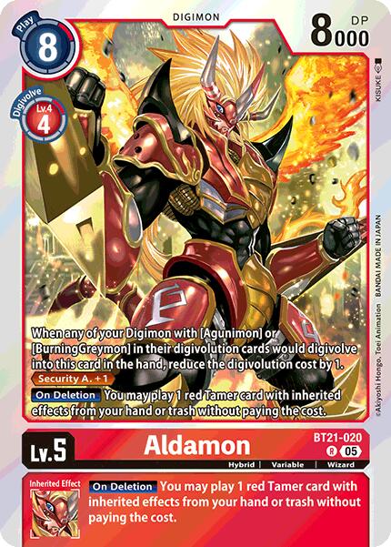 Aldamon [BT21-020] [World Convergence] | Cracking-Singles