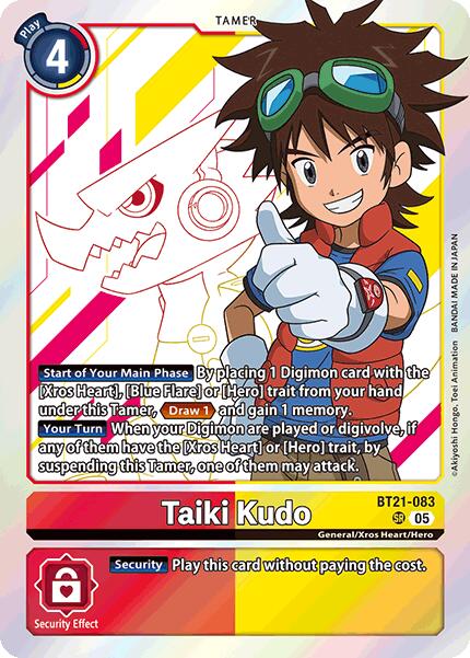 Taiki Kudo [BT21-083] [World Convergence] | Cracking-Singles