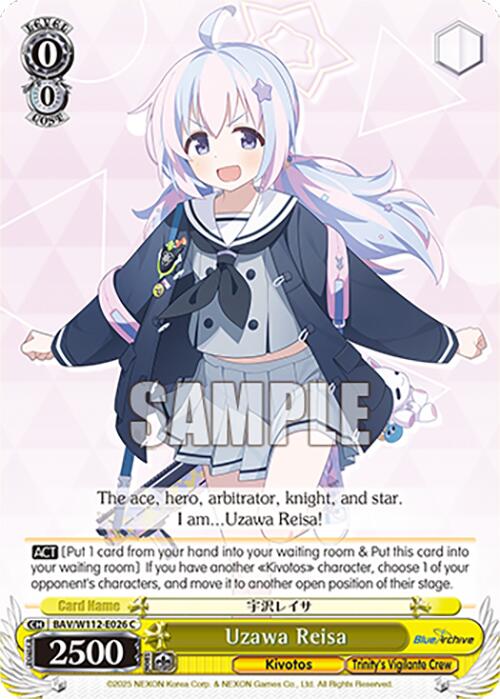 Uzawa Reisa (BAV/W112-E026 C) [Blue Archive] | Cracking-Singles