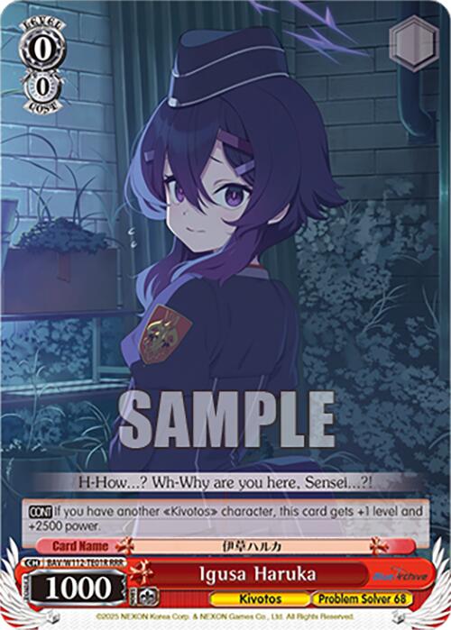 Igusa Haruka (BAV/W112-TE01RRR RRR) [Blue Archive] | Cracking-Singles