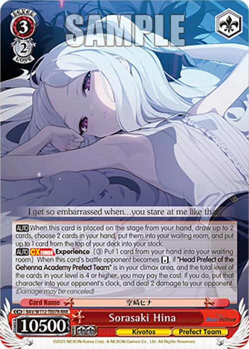 Sorasaki Hina (BAV/W112-TE07RRR RRR) [Blue Archive] | Cracking-Singles