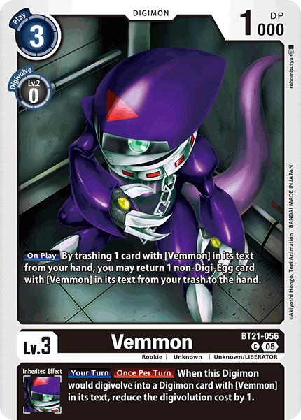 Vemmon [BT21-056] [World Convergence] | Cracking-Singles