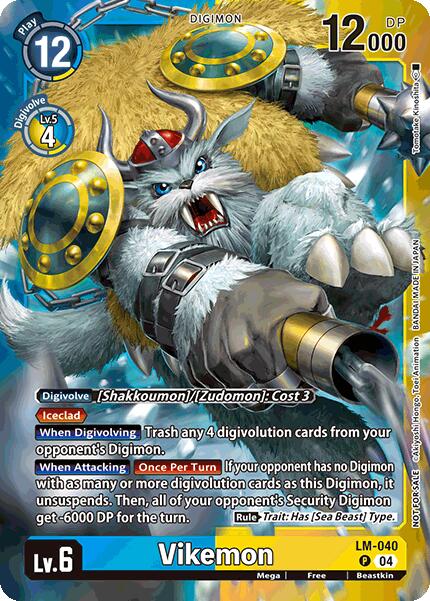 Vikemon [LM-040] (Limited Card Pack) [World Convergence] | Cracking-Singles