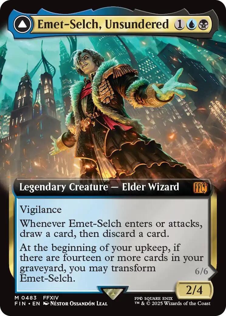 Emet-Selch, Unsundered // Hades, Sorcerer of Eld (Extended Art) [FINAL FANTASY] | Cracking-Singles
