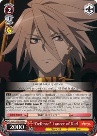 "Defense" Lancer of Red (APO/S53-E053 C) [Fate/Apocrypha] | Cracking-Singles