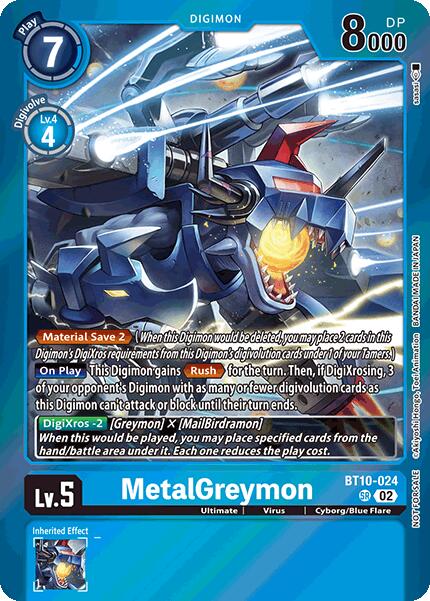 MetalGreymon [BT10-024] (Special Event Pack 2025) [Xros Encounter Promos] | Cracking-Singles