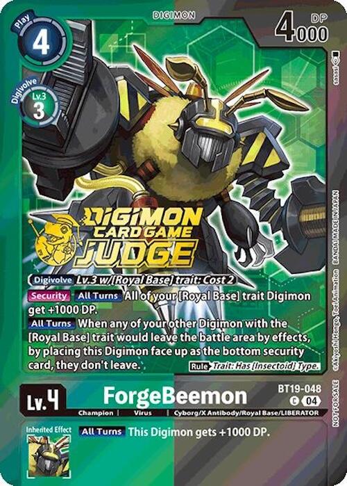ForgeBeemon [BT19-048] (Judge Pack 2025 Wave 1) [Release Special Booster Ver.2.0] | Cracking-Singles