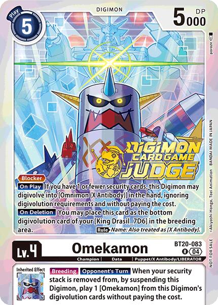 Omekamon [BT20-083] (Judge Pack 2025 Wave 1) [Release Special Booster Ver.2.5 Promos] | Cracking-Singles