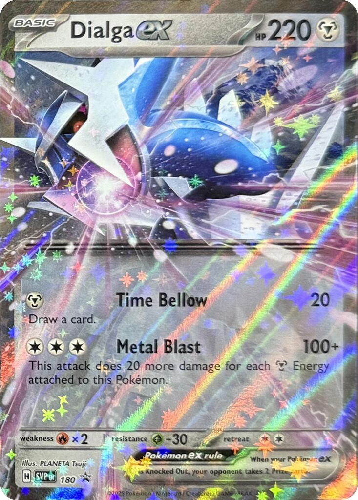 Dialga ex (180) [Scarlet & Violet: Black Star Promos] | Cracking-Singles