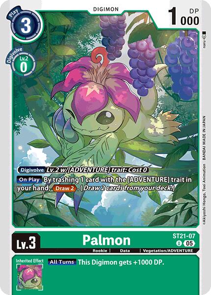 Palmon [ST21-07] [Starter Deck: Hero of Hope] | Cracking-Singles