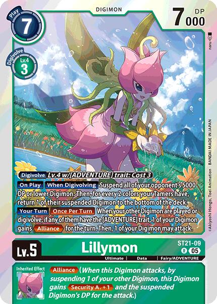Lillymon [ST21-09] [Starter Deck: Hero of Hope] | Cracking-Singles