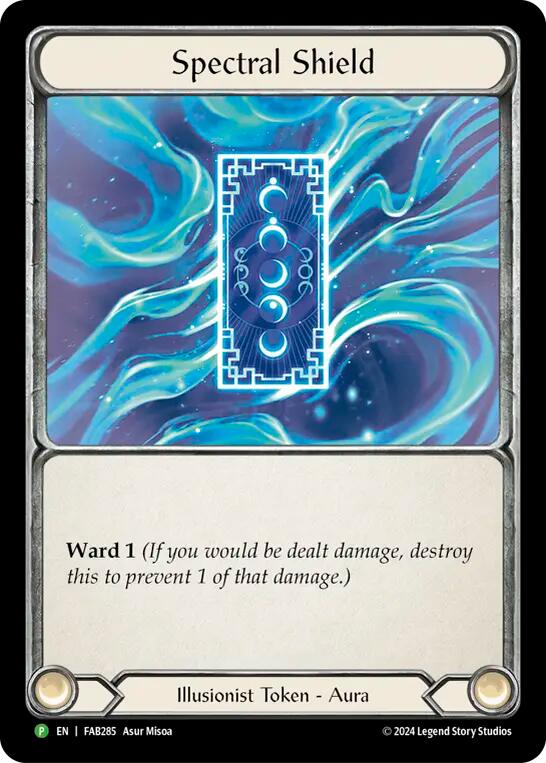Spectral Shield [FAB285] (Promo)  Cold Foil | Cracking-Singles