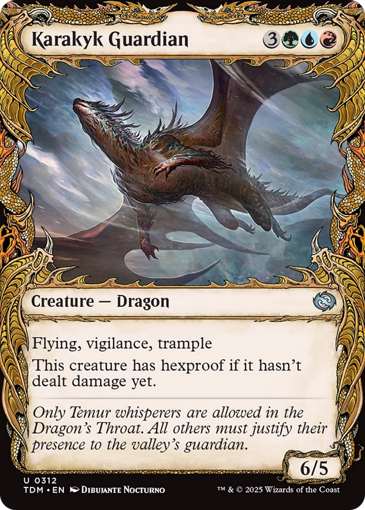 Karakyk Guardian (Showcase) [Tarkir: Dragonstorm] | Cracking-Singles