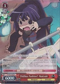 Dislikes Fashion? Akatsuki (LH/SE20-E06 R) (Alternate Foil) [LOG HORIZON] | Cracking-Singles