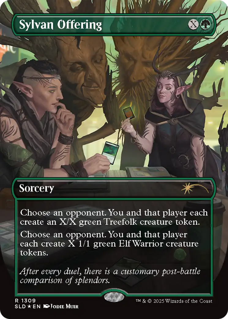 Sylvan Offering [Secret Lair Drop Series] | Cracking-Singles