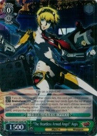"The Heartless Armed Angel" Aigis (P4/EN-S01-024S SR) [Persona 4 ver.E] | Cracking-Singles