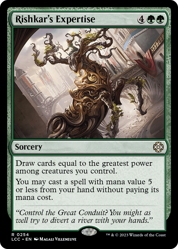 Rishkar's Expertise [The Lost Caverns of Ixalan Commander] | Cracking-Singles