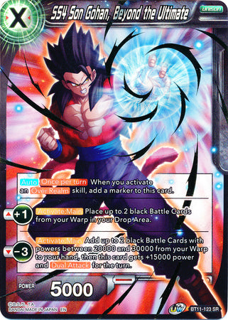 SS4 Son Gohan, Beyond the Ultimate (BT11-123) [Vermilion Bloodline 2nd Edition] | Cracking-Singles