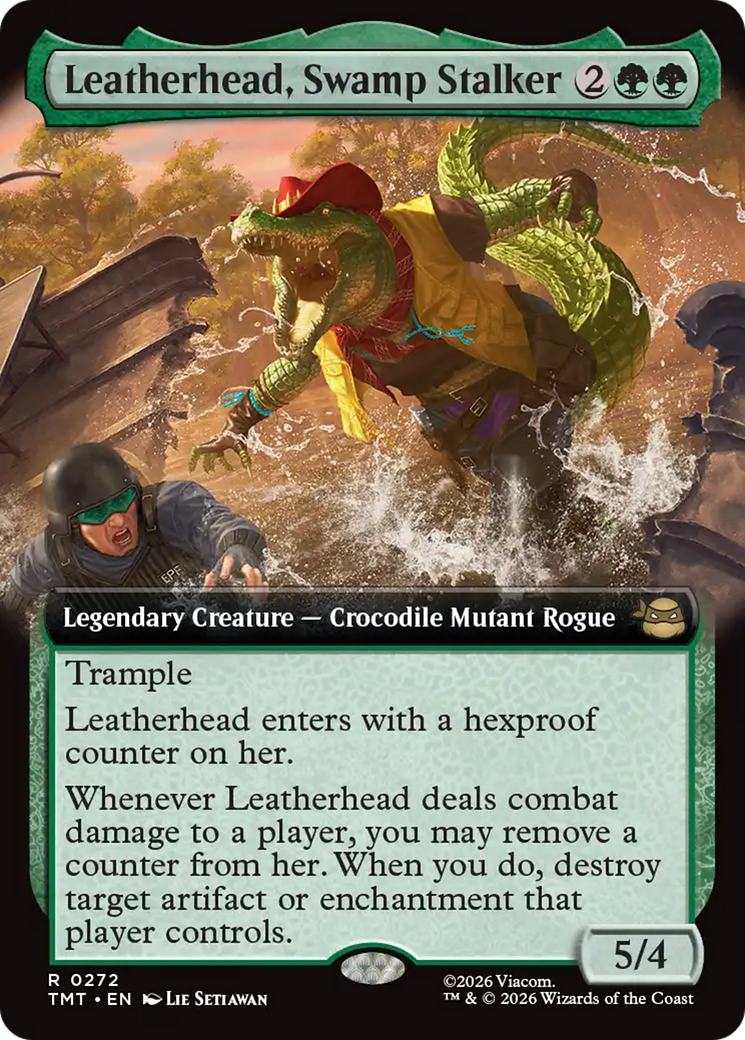Leatherhead, Swamp Stalker (Extended Art) [Teenage Mutant Ninja Turtles] | Cracking-Singles