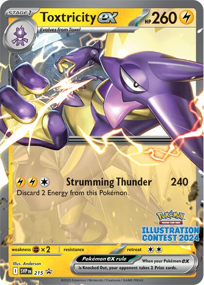 Toxtricity ex (215) [Scarlet & Violet: Black Star Promos] | Cracking-Singles