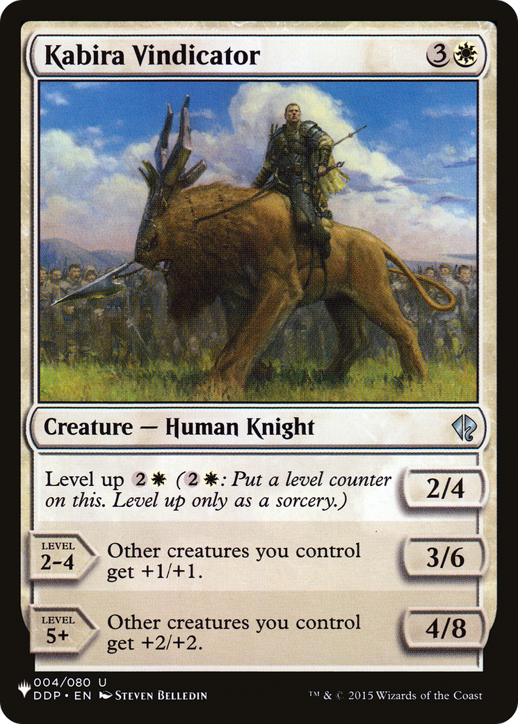 Kabira Vindicator [The List] | Cracking-Singles