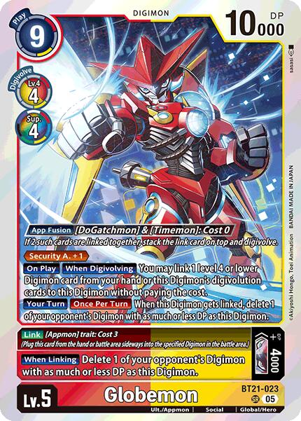 Globemon [BT21-023] [World Convergence] | Cracking-Singles
