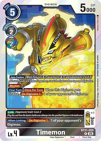 Timemon [BT21-059] [World Convergence] | Cracking-Singles