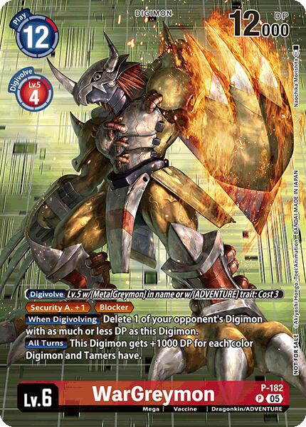 WarGreymon [P-182] (BT-21: Illustration Celebration Pack) [World Convergence] | Cracking-Singles