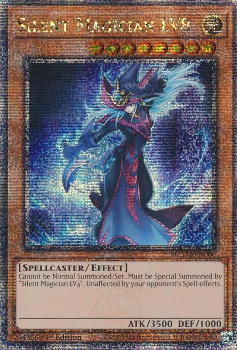 Silent Magician LV8 [MZTM-EN000] Quarter Century Secret Rare | Cracking-Singles