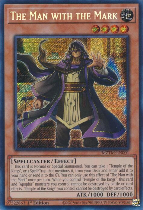 The Man with the Mark [MZTM-EN001] Secret Rare | Cracking-Singles