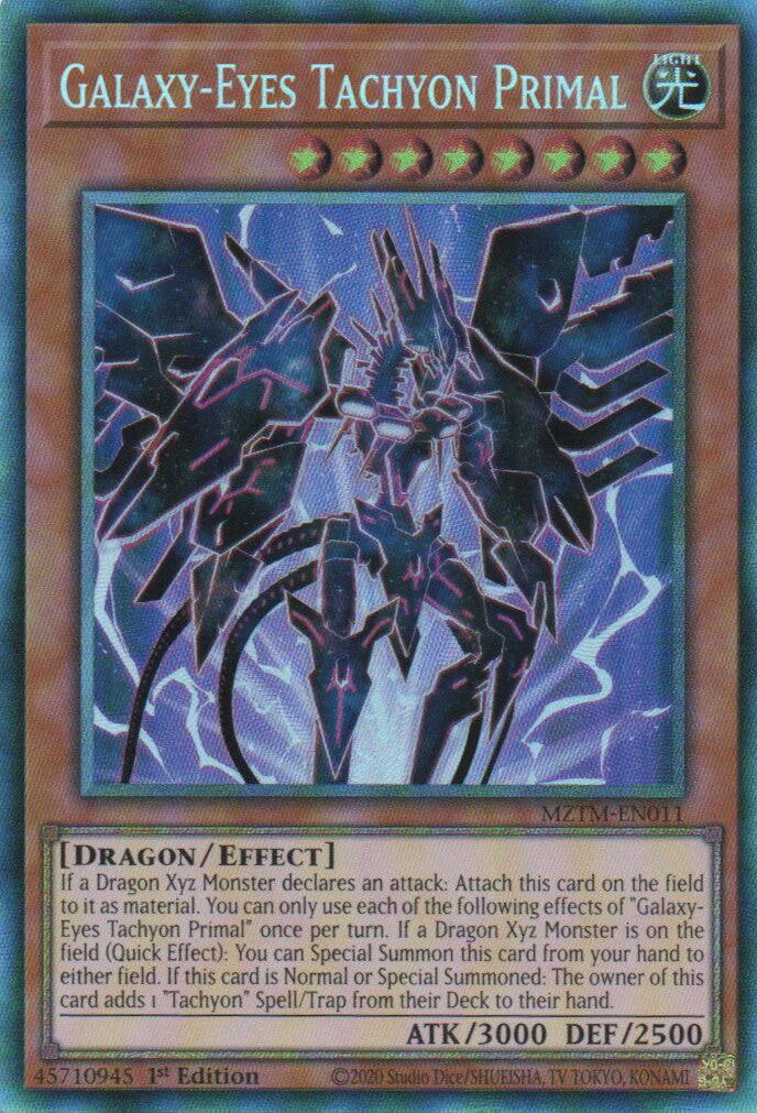 Galaxy-Eyes Tachyon Primal (Collector's Rare) [MZTM-EN011] Collector's Rare | Cracking-Singles