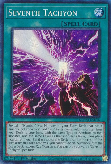 Seventh Tachyon (Collector's Rare) [MZTM-EN016] Collector's Rare | Cracking-Singles