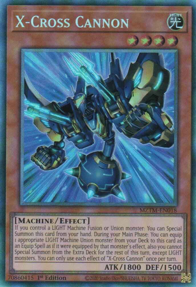 X-Cross Cannon (Collector's Rare) [MZTM-EN018] Collector's Rare | Cracking-Singles