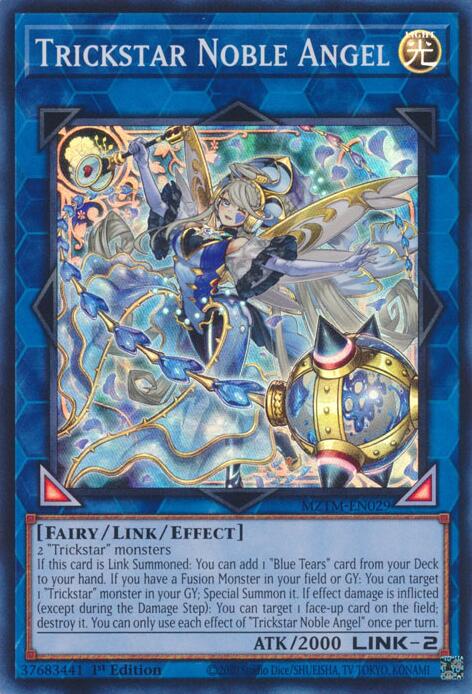 Trickstar Noble Angel [MZTM-EN029] Super Rare | Cracking-Singles