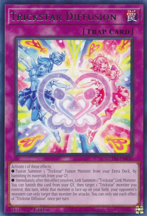 Trickstar Diffusion [MZTM-EN030] Rare | Cracking-Singles