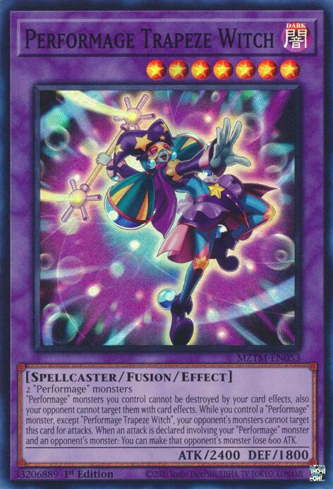 Performage Trapeze Witch [MZTM-EN053] Super Rare | Cracking-Singles