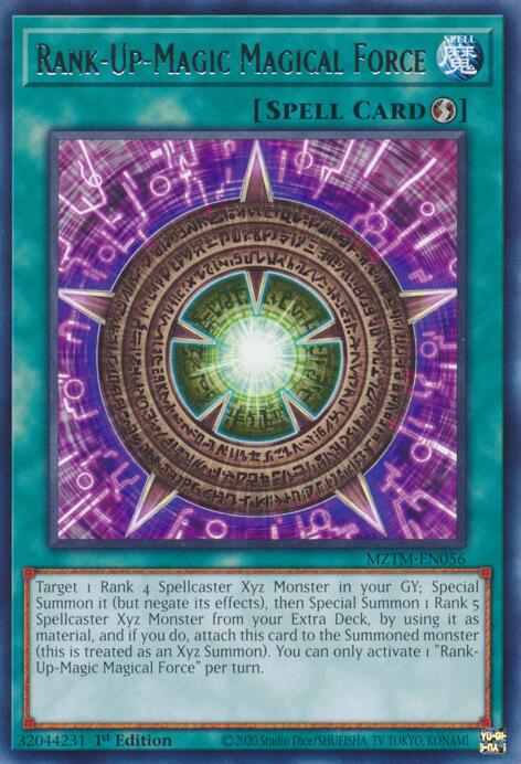 Rank-Up-Magic Magical Force [MZTM-EN056] Rare | Cracking-Singles
